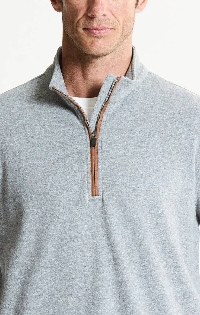 Men's Ultra Soft Quarter Zip Pullover – Slate Blue