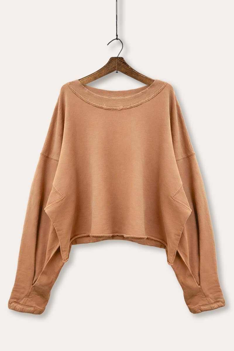 Blank Cropped Sweatshirt