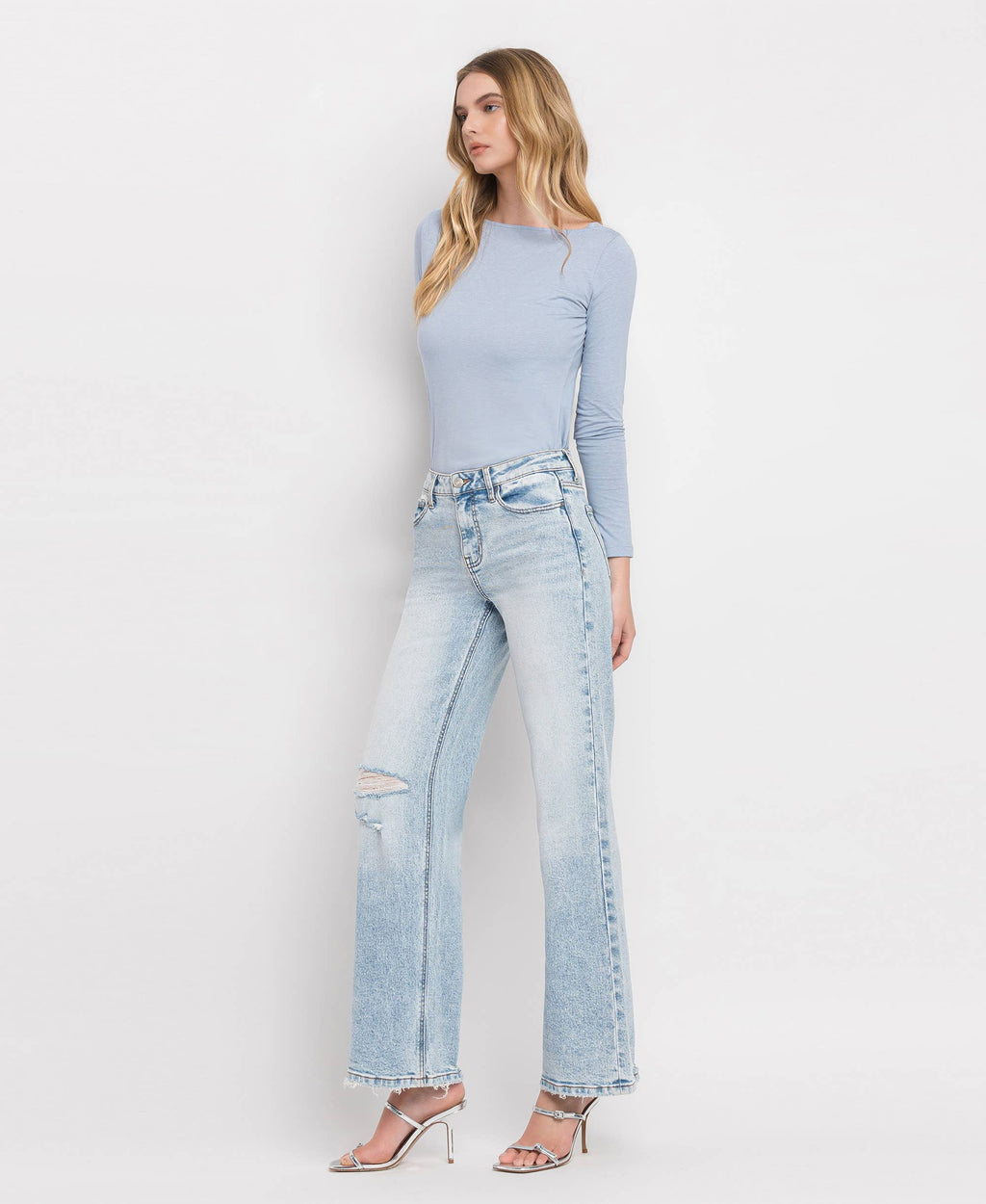 Lovervet High Rise Wide Leg Jeans