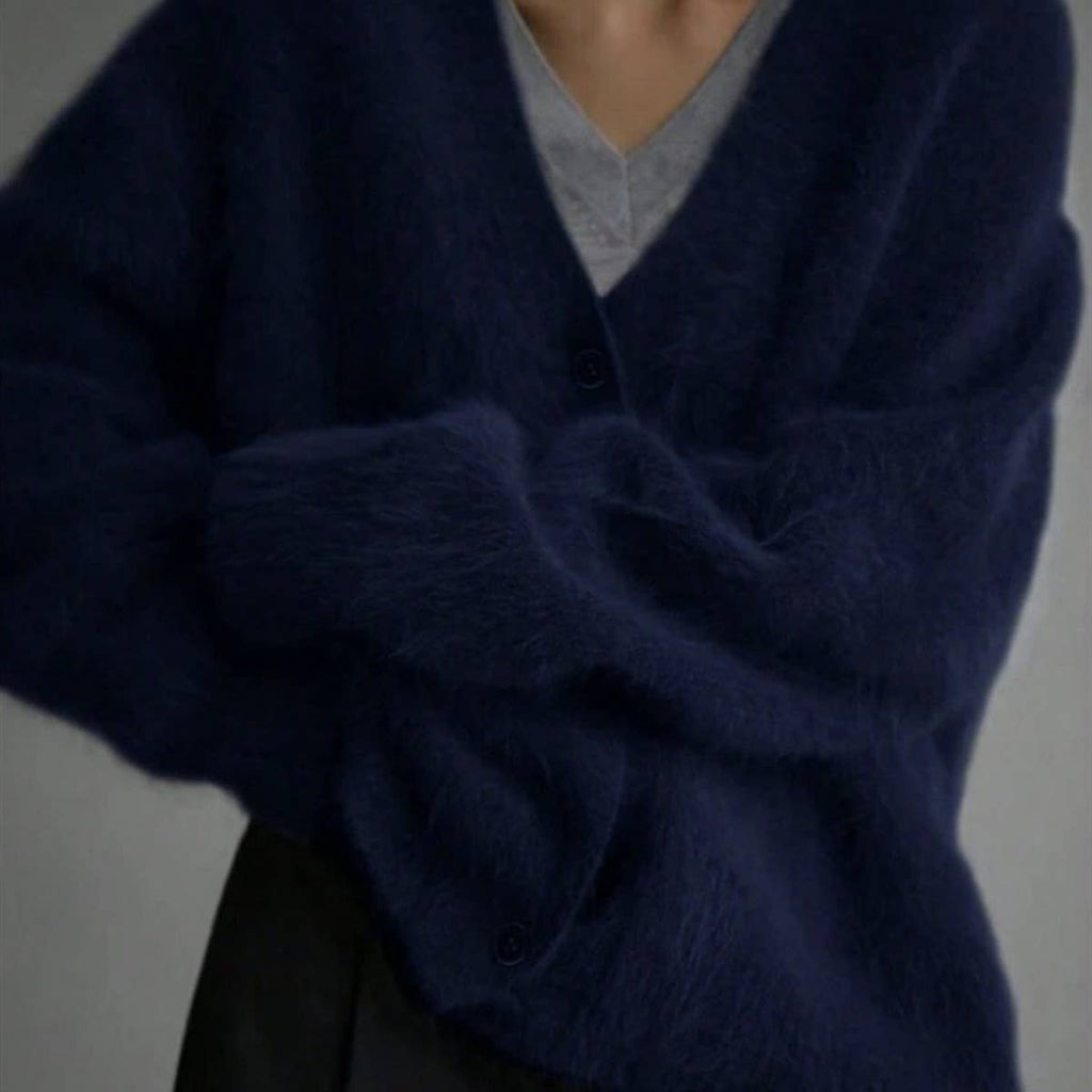 Cozy Faux Mink Cardigan