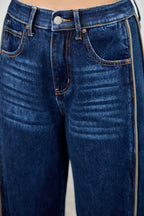 High Rise Barrel Jeans