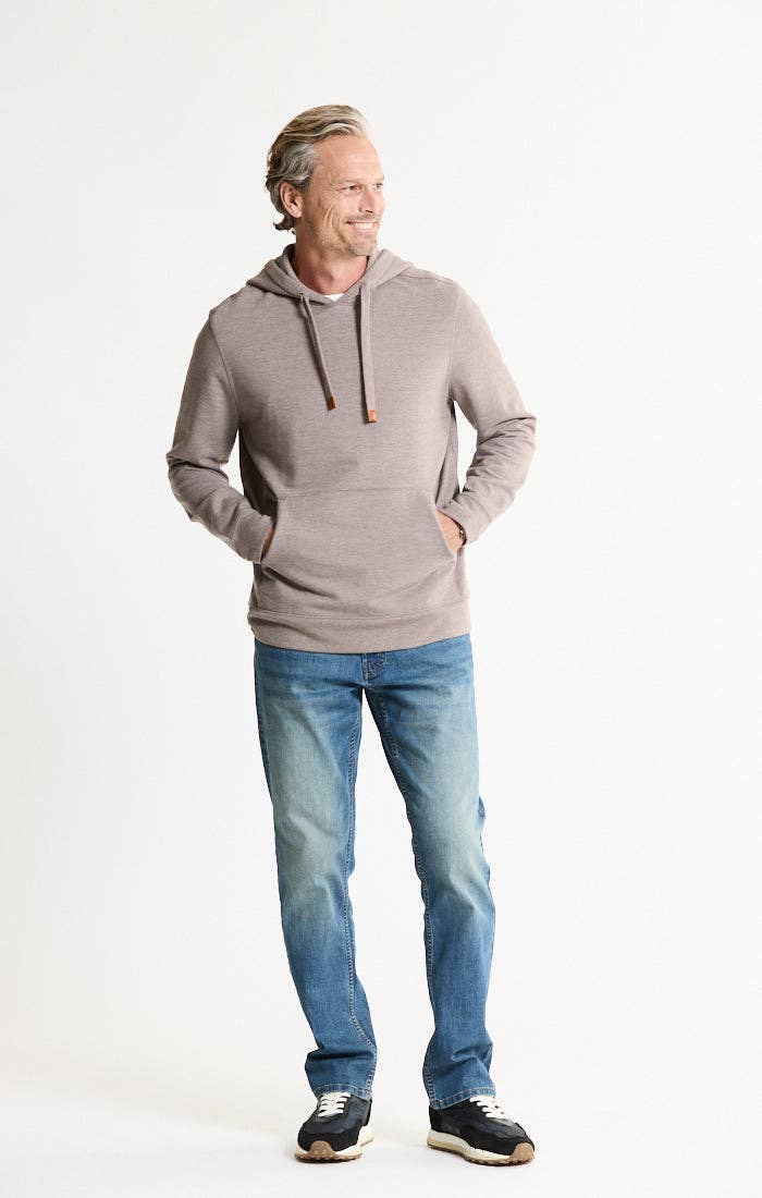 Men's Soft Touch Fleece Hoodie – Oatmeal