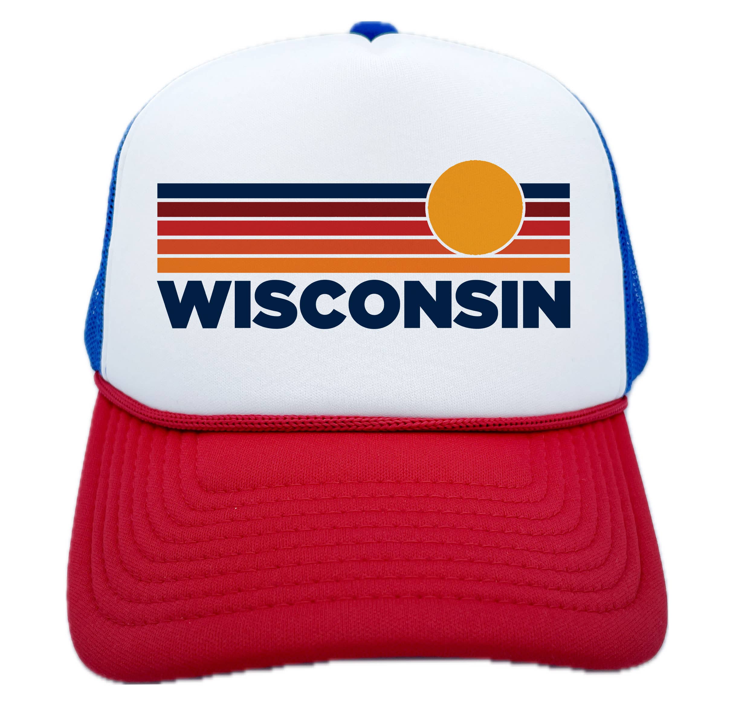 Retro Wisconsin Trucker Hat
