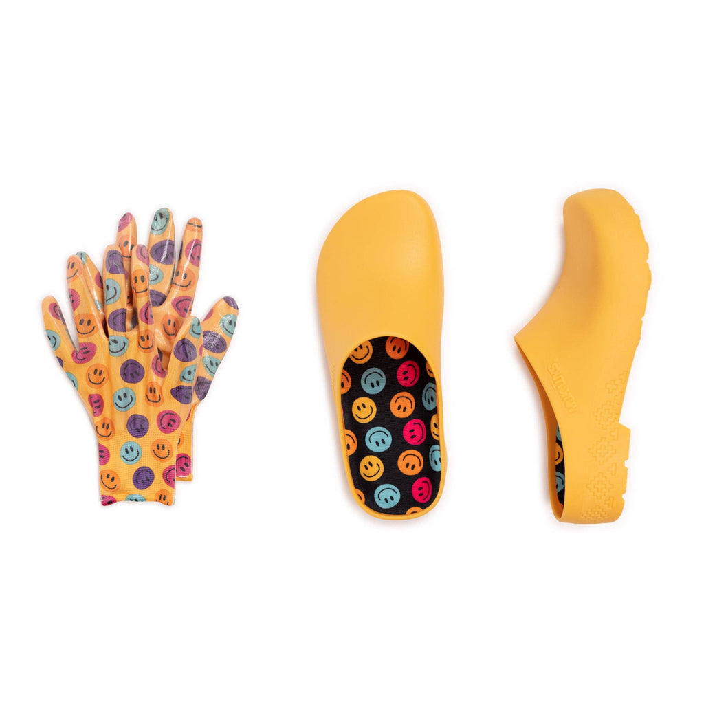 MUK LUKS Women's Spring Garden Clog via Glove Set