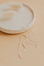 Wave Threaders | 14kt Gold Fill + Sterling Silver