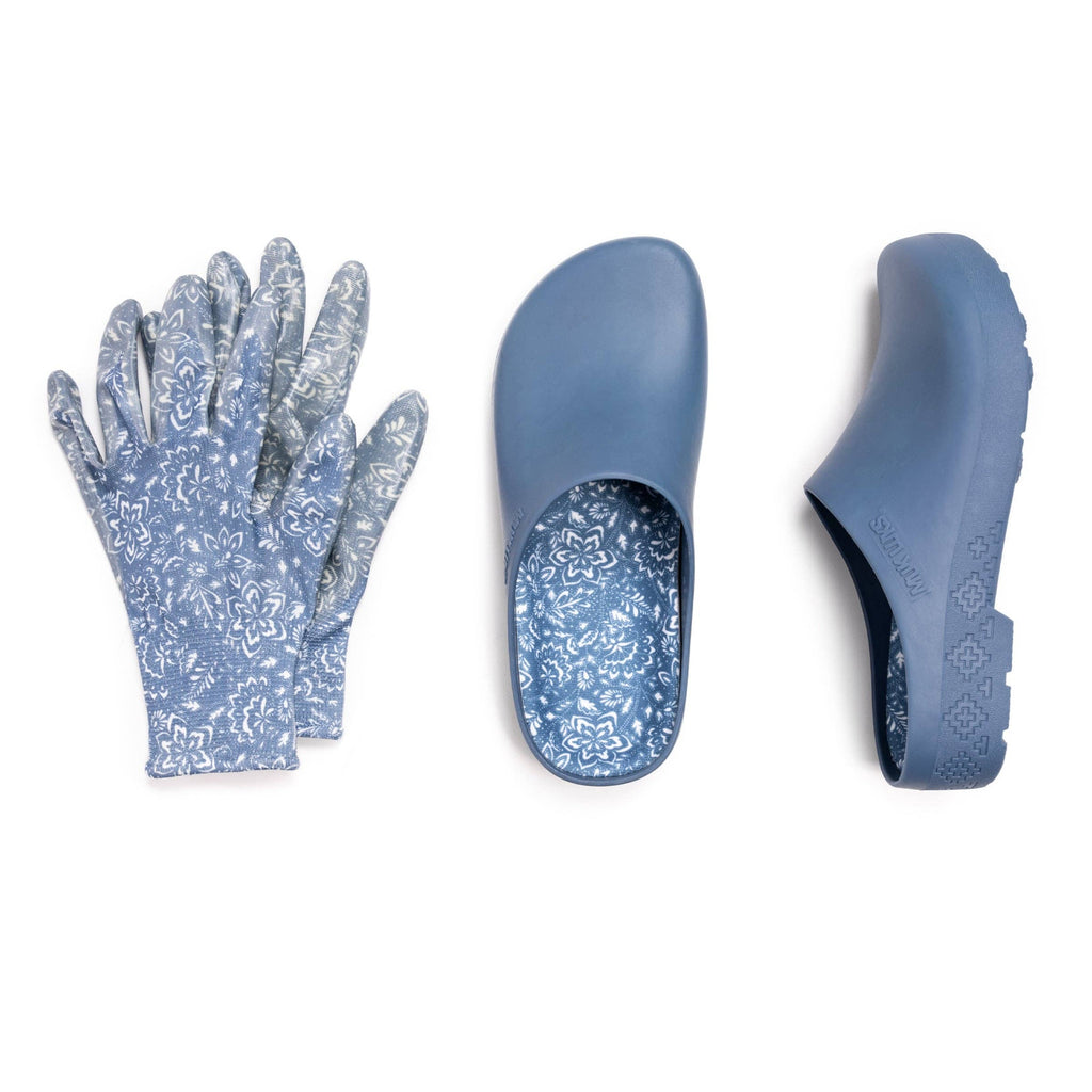 MUK LUKS Women's Spring Garden Clog via Glove Set