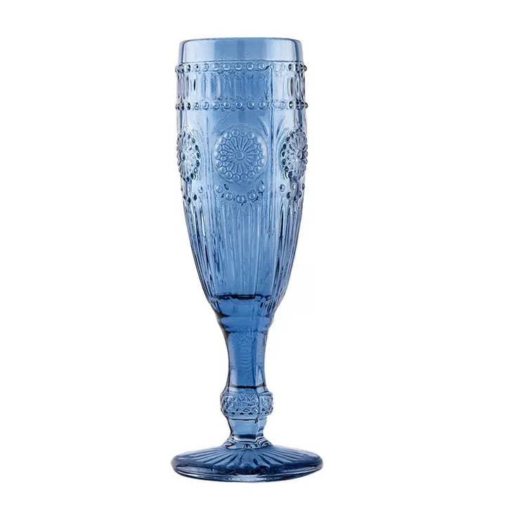 Vintage Style Glass Champagne