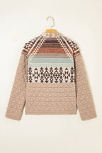 Western Aztec Quilted Patchwork Jacket