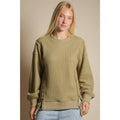 Oversized Waffle Knit Top